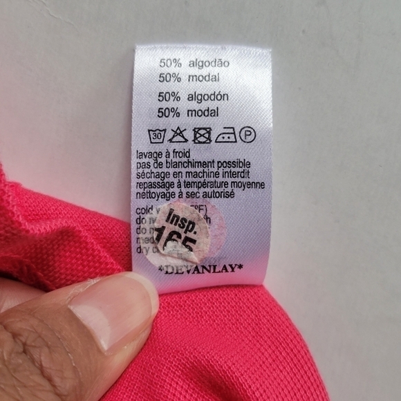 Lacoste shirt /top size 40 pre-owned - Picture 6 of 9